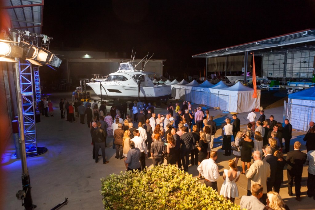 Riviera's new model series, the 445 SUV will go down in Riviera's history books as the 5000th boat © Stephen Milne